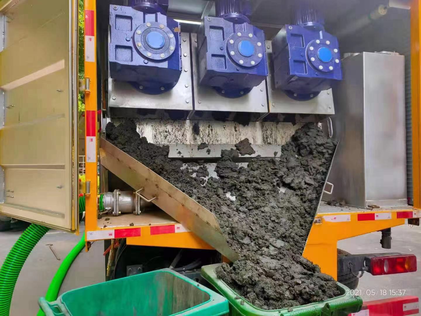 左权化粪池清掏城市维护站-泥浆净化干湿分离处理